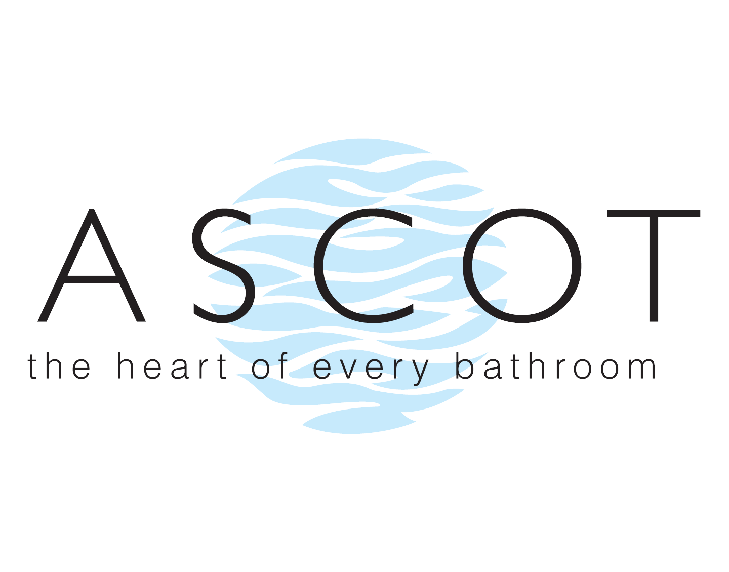 Ascot bathroom logo creation Logo brand for Ascot bathrooms products