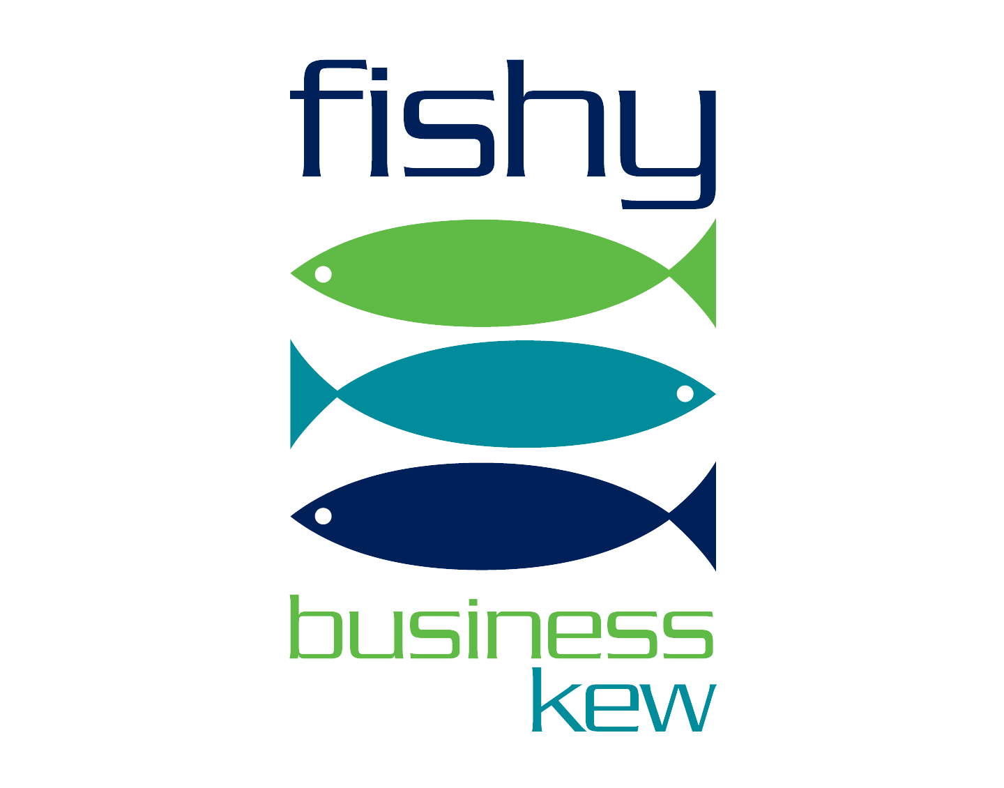 Fishy Business company logo Logo design for fish and chip shop Fishy Business Kew