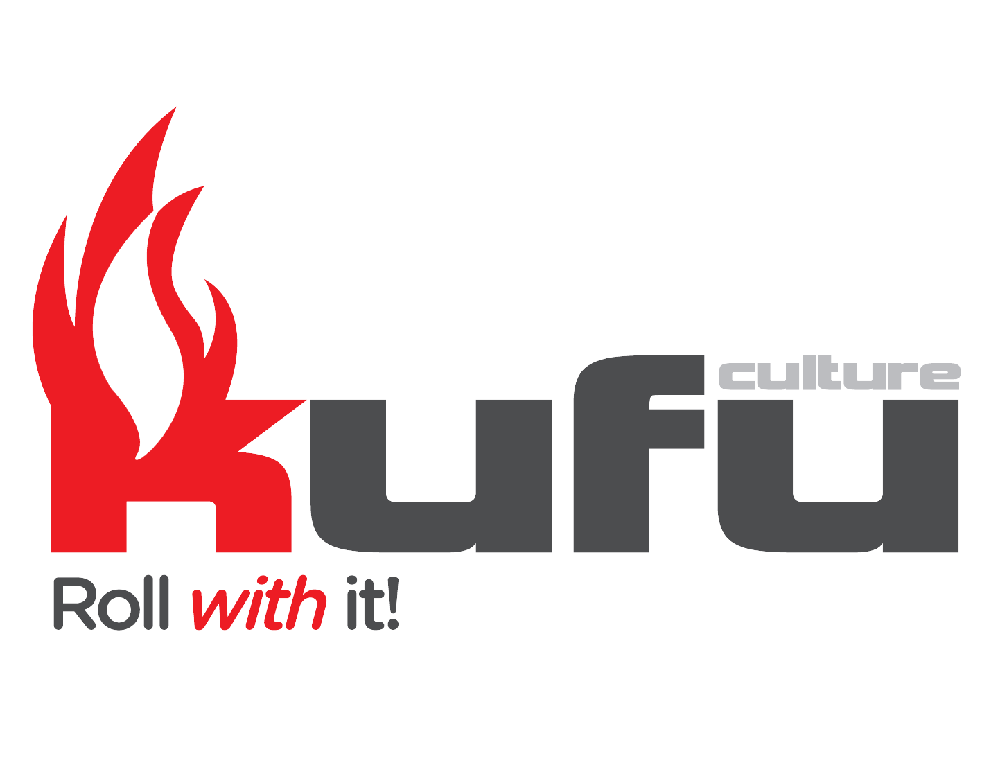 Kufu logo design logo design for kufu roll with it