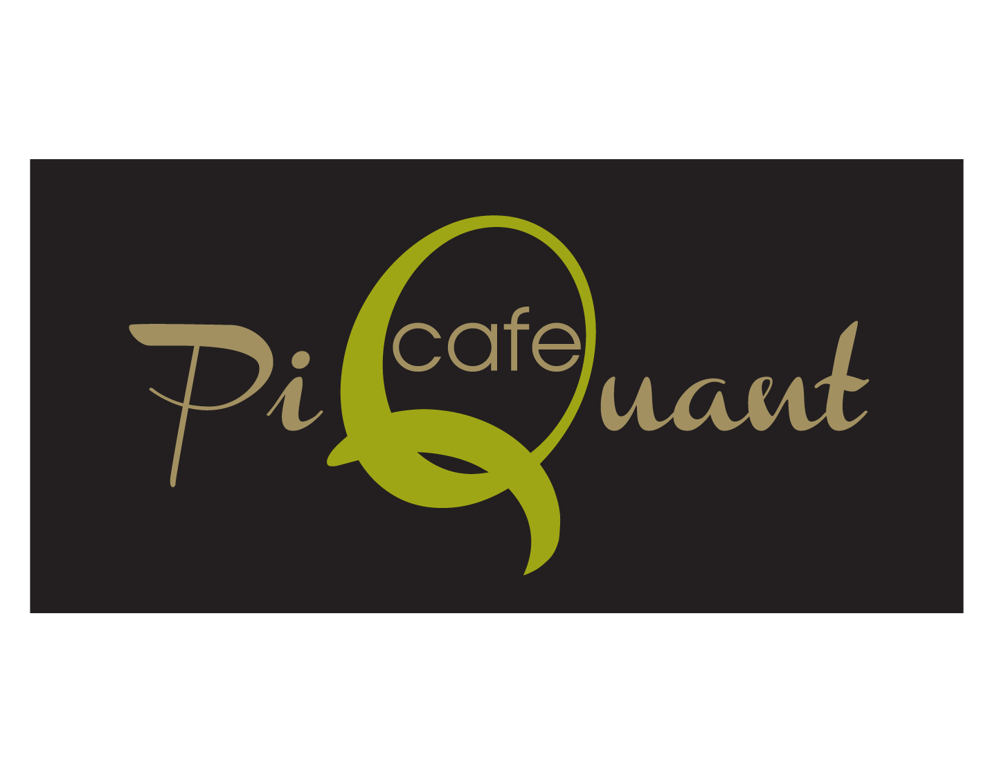 piquant cafe logo design brand design for Piquant Cafe