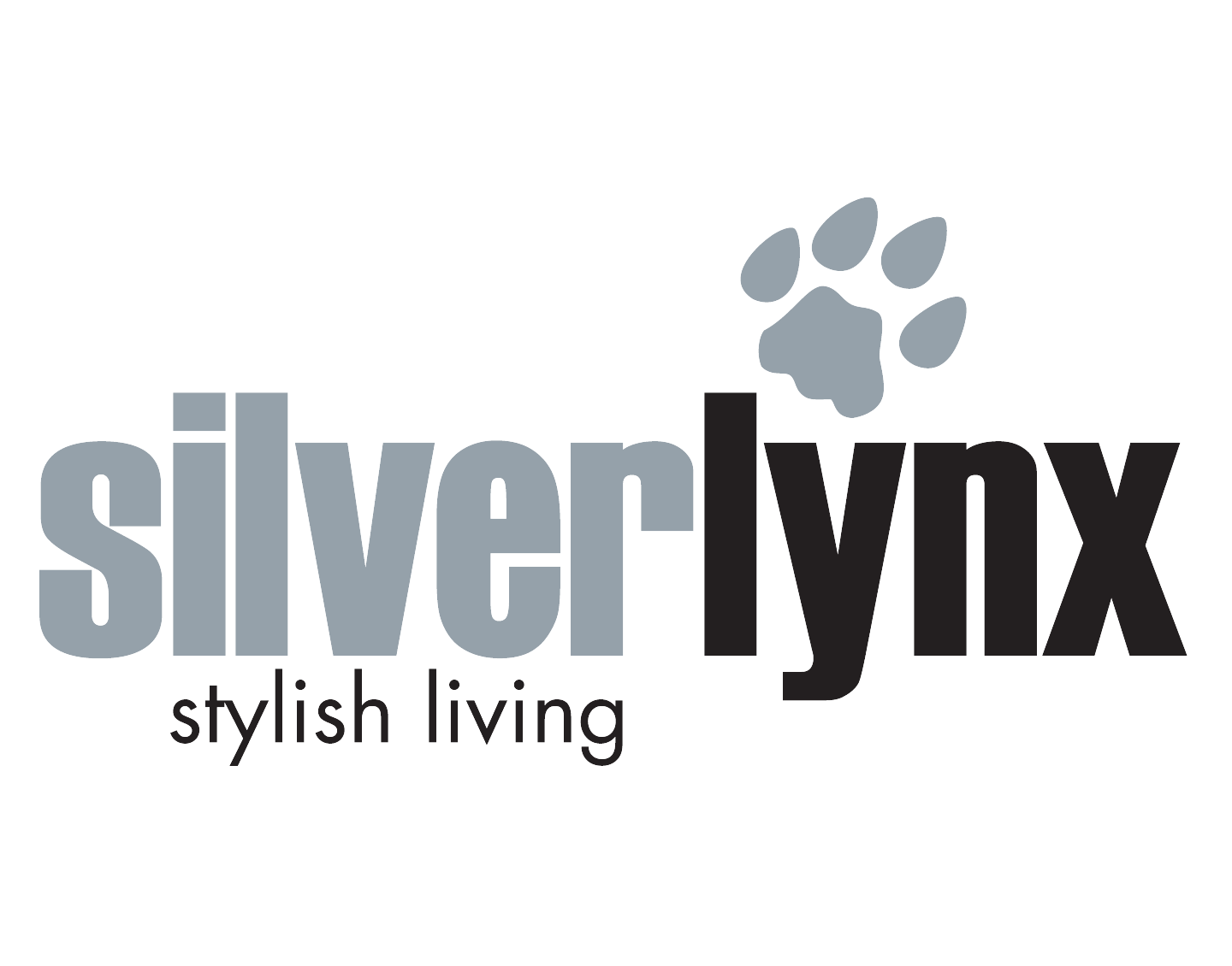 Silverlynx Fyrniture company logo design logo brand Silverlynx stylish living