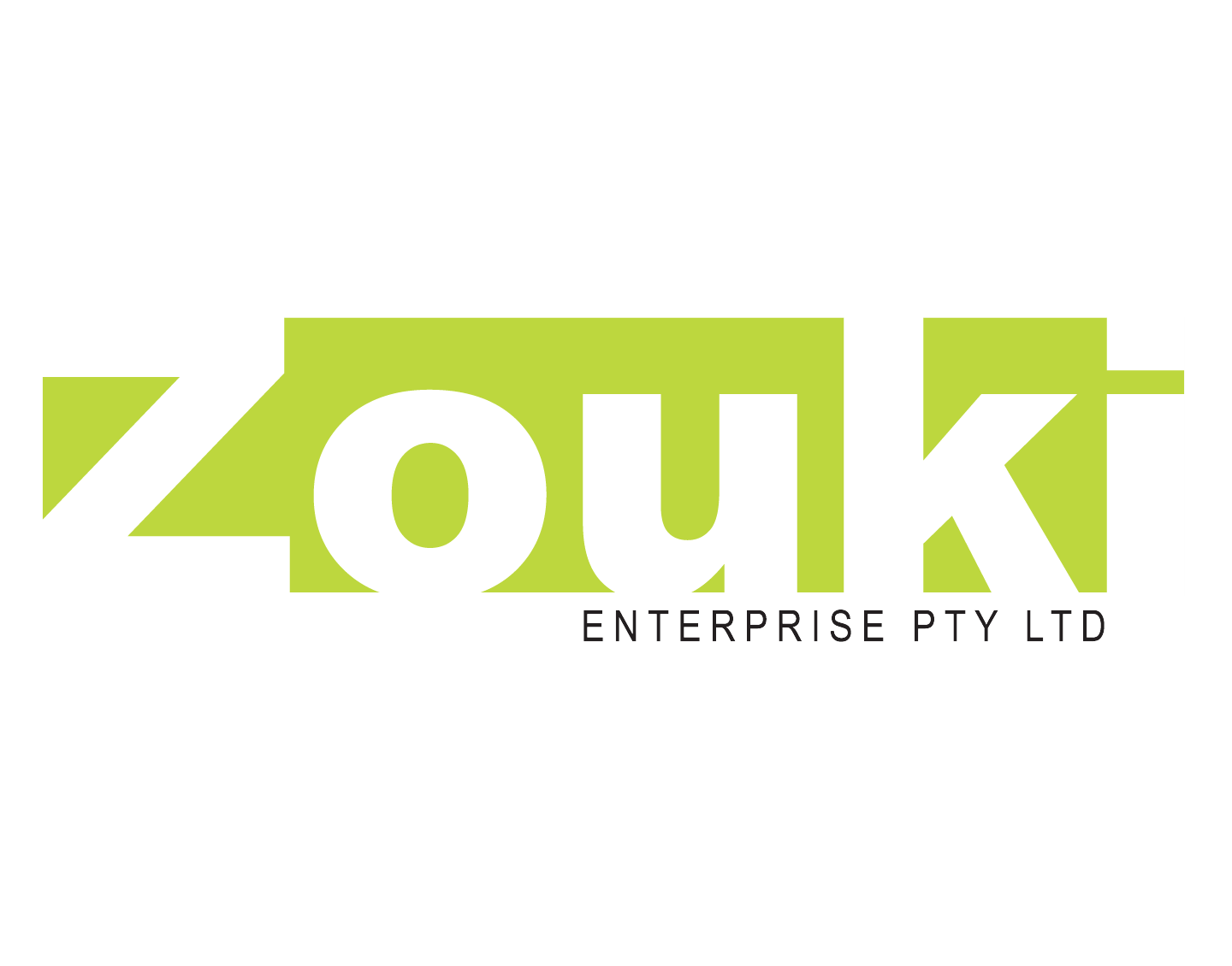 Zouki company logo design on white Logo design Zouki catering